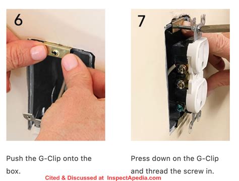 metal tabs in fuse box disappeared|Electrical box screw / tab repair Stripped broken .